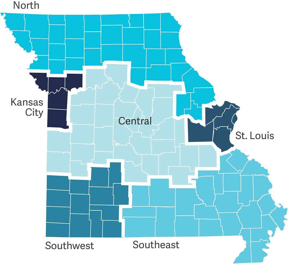 Regional Engagement Map 