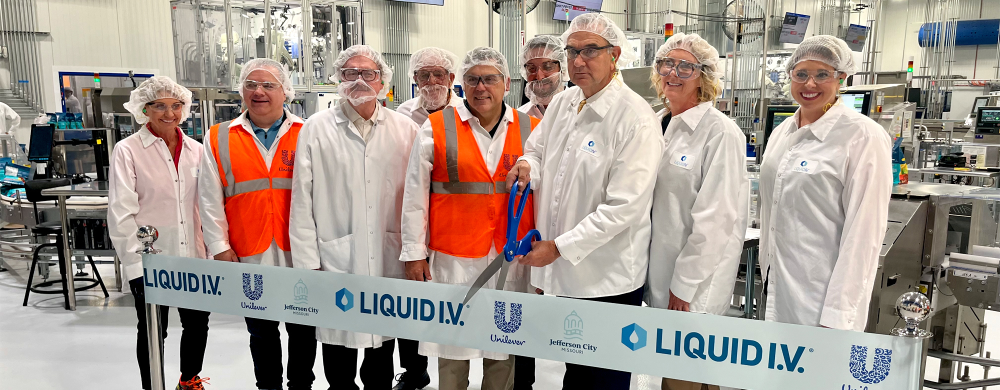 Liquid IV Ribbon Cutting