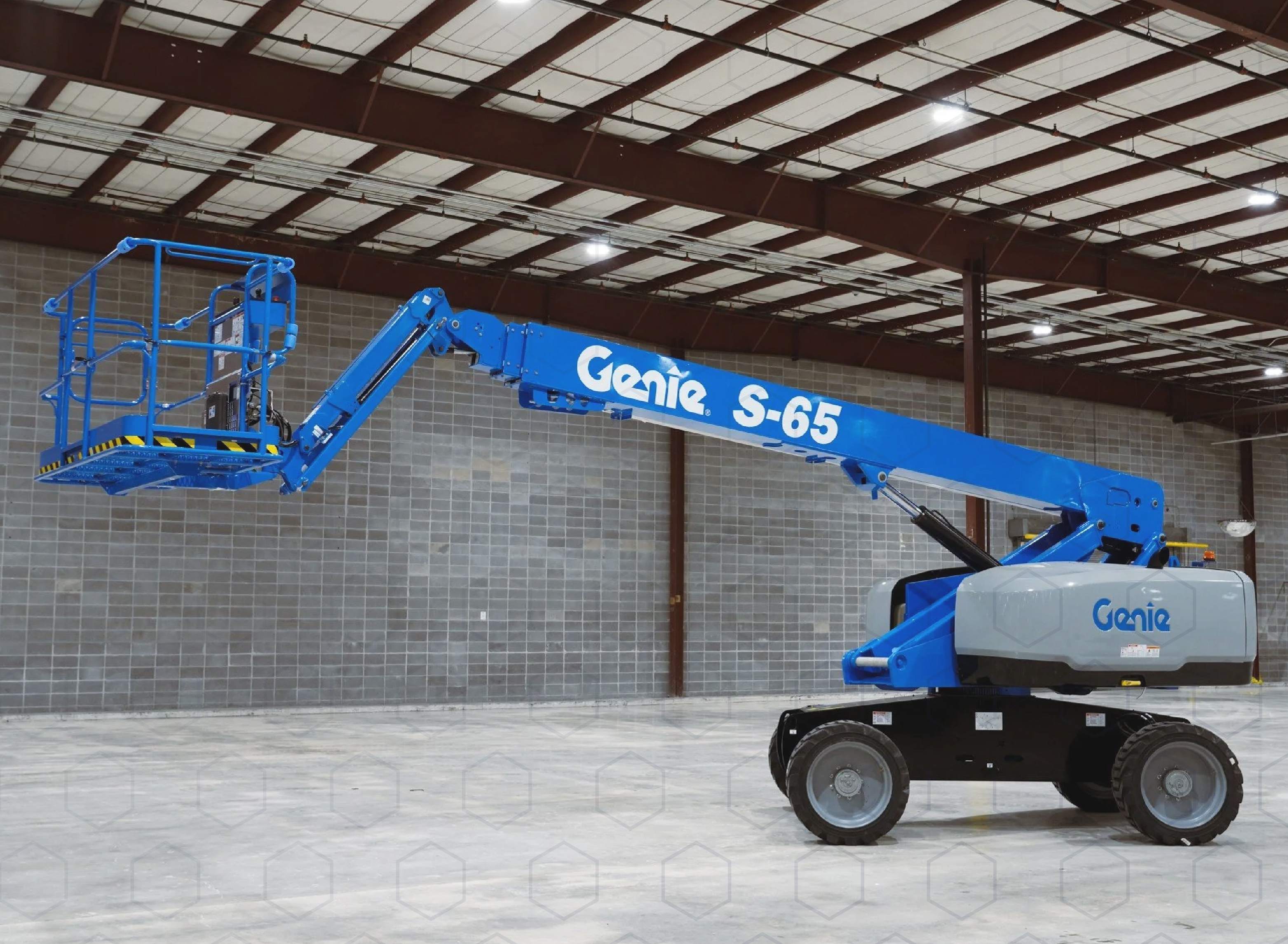 Photo of Genie S-65 lift.